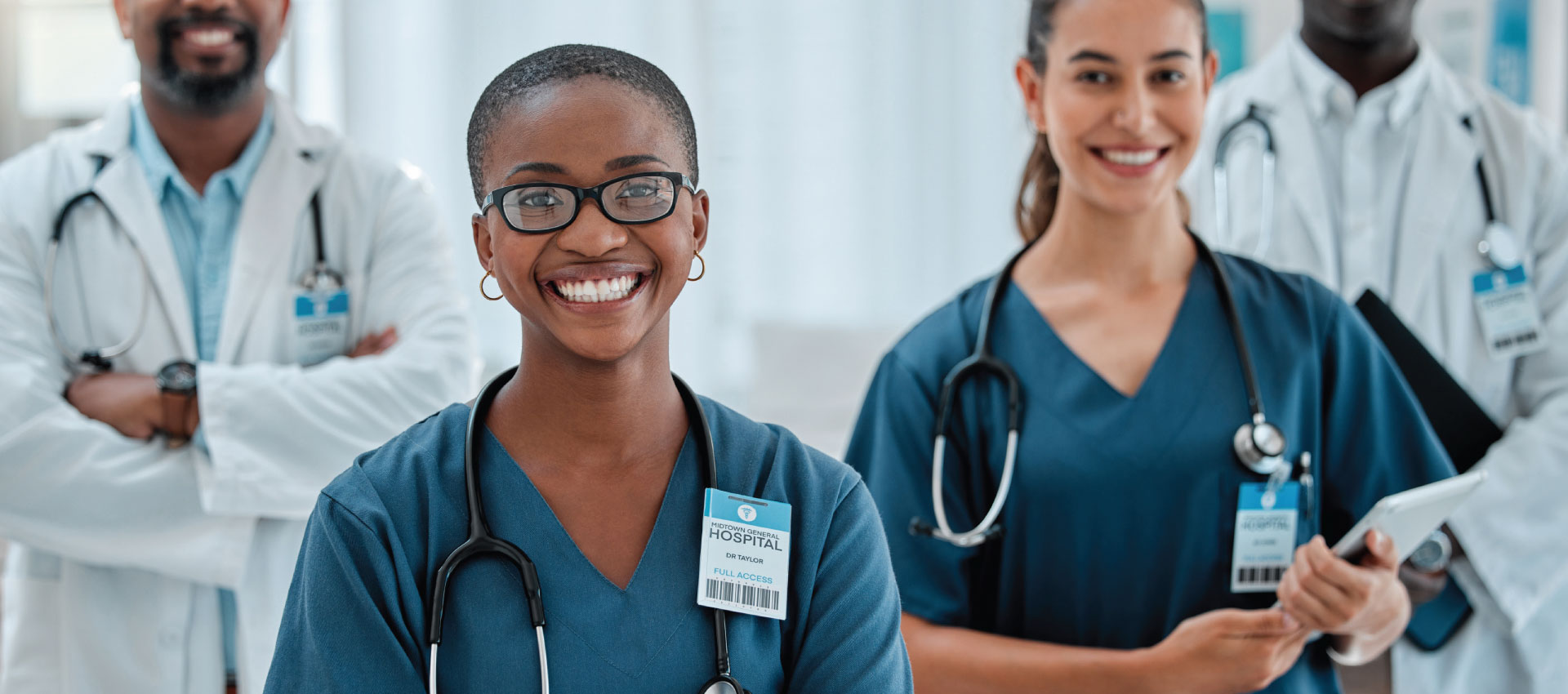 Healthcare providers team